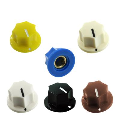 China GUITAR heptagon shape plastic knob for electric guitar and guitar effect pedal for sale