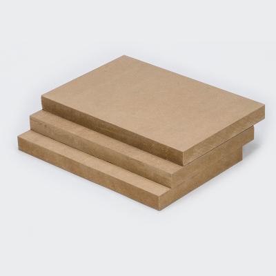 China Chinese Wholesale Moisture Proof Nature Wooden Manufacturers Factory Raw MDF Board Sheet For Furniture And Sideboard for sale