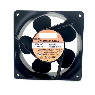 China Machinery repair shops 4715ms-23t-b4a genuine original 230V 15W 12cm 12038 KTV cabinet fan fan for sale