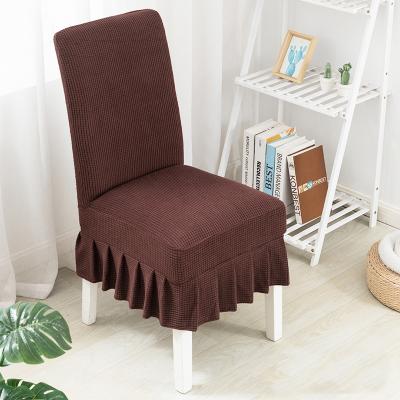 China Washable Chair Covers Lounge Cover For Chairs Elastic Dining Chair Seat Cover/Universal Polyester Spandex As Picture Plain Dyed for sale