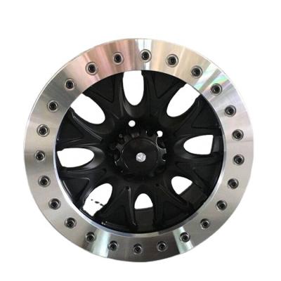 China Black 17x9 Alloy Factory Price Beadlock 4x4 Rim Wheel For Sale for sale