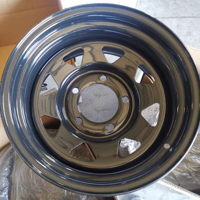 China Sunraysia 15 Inch High Quality Deep Plate 5x114.3 Steel Wheels for sale