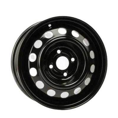 China Bright color auto part high quality standard OEM manufacturing small car steel wheel rims 13 inch for sale