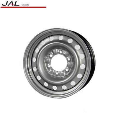 China Car Wheels Steel Rim 16x6 Steel Universal 6 Hook Rims For Sale for sale