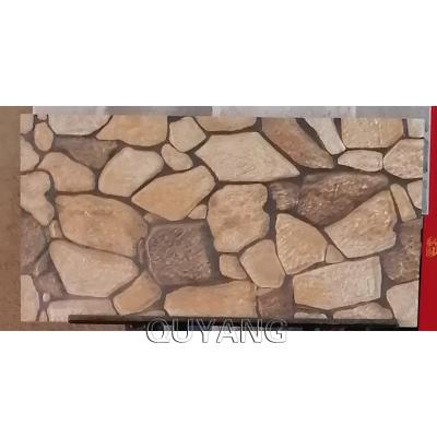 China Europe QUYANG Exterior Wall Cladding Ceramic Tile House Culture Stone Outdoor Natural Culture Stone Porcelain Tiles Wholesale for sale