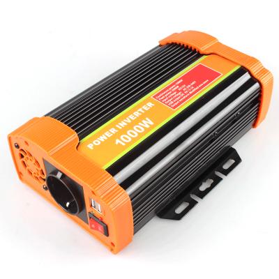 China home inverter 1000w dc to 12v 220v ac power inverter cheap price inversor with usb for sale