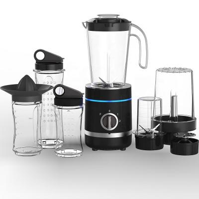 China Multifunctional Household Smoothie Maker Blender Blender Ice Crusher with Grinder and Personal Bottles BPA Free for sale