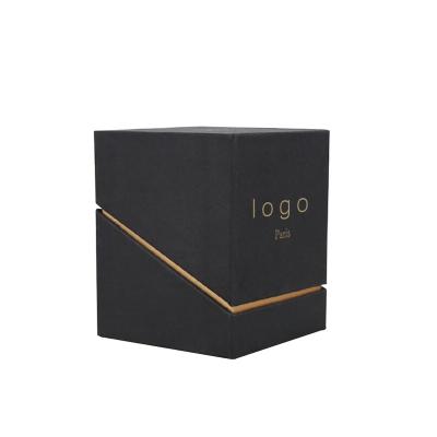 China Handmade Custom Logo Empty Paper Cosmetic Packaging Box For Essential Oil Perfume Sample for sale