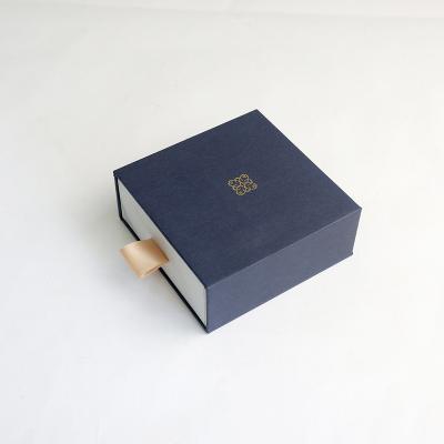 China Handmade Custom Drawer Box Fancy Gift Packaging Cardboard Paper Box Material Jewelry Gift Box for sale