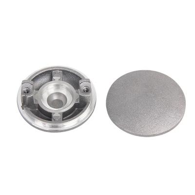 China Turning Hardware Electronics Aluminum Casting Motor Cover Processing Equipment Accessories Milling Processing Metal Surface Powder Spraying Treatment for sale