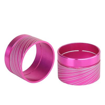 China Cheap Aluminum Car Audio Accessories CNC CD Model Rotating Aluminum Alloy Milling Processing Anodizing for sale