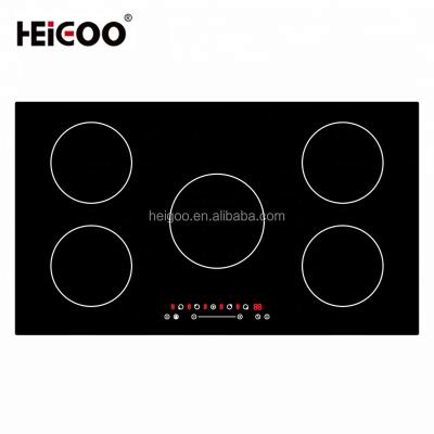 China OEM / ODM Eco - Friendly Home Appliances Supplier Built In Commercial Electric Induction Cooker Hob With 5 Burners for sale