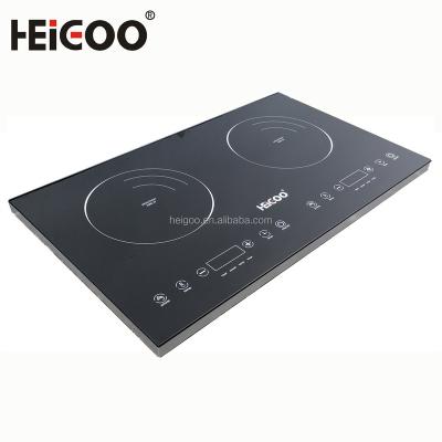 China Eco-Friendly+intelligent fashion wok design eco-friendly multifunctional desktop flat hot double pot cooktop smart induction cooker OEM/ODM for sale