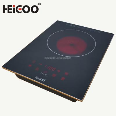 China Easily cleaned built in and table ceramic infrared induction cooker used in glass top for sale