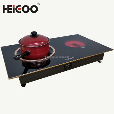 China Waterproof Hidden Control Function Top Hobs Electric Black Ceramic Glass Induction Cooker for sale