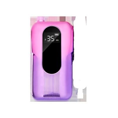 China Mini 35000RPM High Speed ​​Purple Gradient 2023 Electric Nail Drill Machine for sale