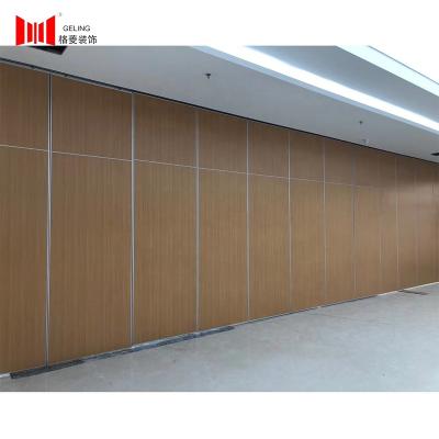 China Foldable Acoustic Board Wall Office Movable Removable Partitions Soundproof MDF 65mm Thick For Lobby Home for sale