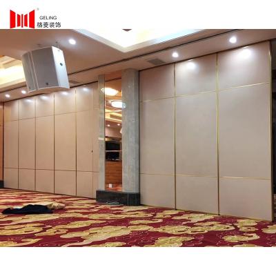 China 65mm Low Price Foldable Aluminum Frame Movable Gypsum Board Wood Partition Wall For Kenya for sale