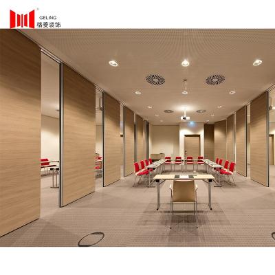 China China Foldable Modern Acoustic Sound Proof Wooden Frames Aluminum Partition Wall With Cheap Price for sale