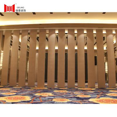 China Foldable Acoustic Functional Walls Movable Partition Wall For Hotel Convention Lobby Office Classroom for sale