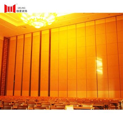 China Full Height Collapsible Fabric Surface Acoustic Soundproof Movable Conference Room Partition Wall Bangladesh for sale