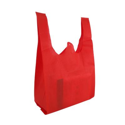 China Free Sample Eco Friendly Supermarket Tote Custom Reusable Non Woven Collapsible Eco Free Sample Folding Non Woven Packaging Bags for sale