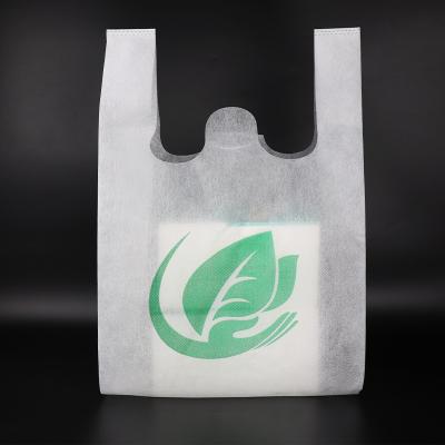 China Eco - Friendly Non Woven PLA Shopping Bag 100% Biodegradable Natural Corn Fiber for sale