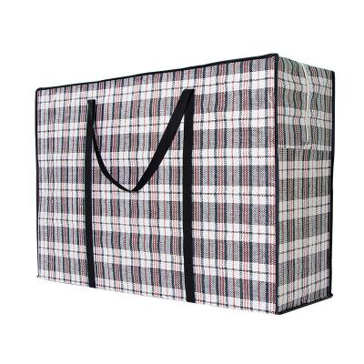 China Factory Eco - Friendly Free Sample Large Capacity PP Woven Luggage Bags Non Woven Packaging W Cut for sale