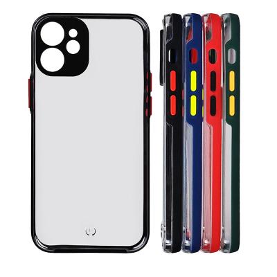 China New Style Shockproof Plating Four Corners Transparent Shockproof Mobile Phone Bags&Cases For iPhone 12 Mini for sale