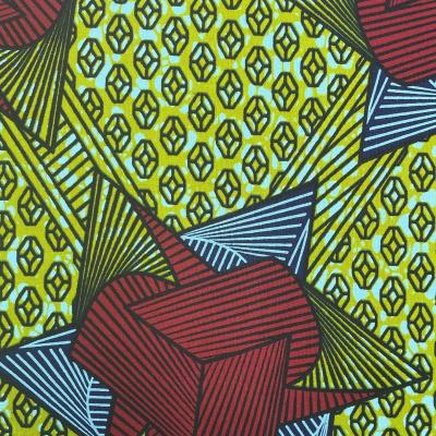 China Wholesale Tear-resistant African Print Wax Fabric Capulana Wax Print Fabric Java Style for sale