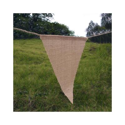 China Selling 100% Jute Like Hot Cakes High Productivity Jute Flags Street Hanging Banner for sale