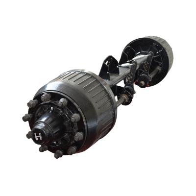 China German Type Trailer Parts Semi-Trailer Accessories BPW 16T Axle Suitable For 2/3/4 Axle Mechanical Suspension for sale