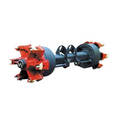 China Trailer Parts BEST SELLING Truck Axle Spoke Axle Trailer Semi-traile 18T Capacity for sale