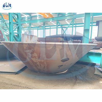 中国 Customized Steel Cone Segment Tank Heads Normalized Heat Treatment 販売のため