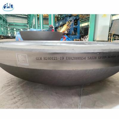 China Elliptical Dish Head And Dished Head For Boilers Seal for sale