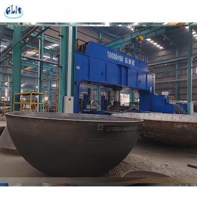 China Pressure Resistant Hemispherical Tank Heads with Polishing Surface Treatment and GB Standard for sale