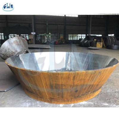 China ASME Clad Steel Cone Tank Heads for Oil & Gas Industry for sale