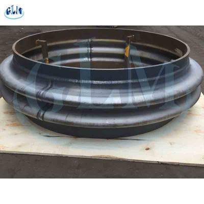 China 300x3mm Duplex schotel eindigt voor drukvat Jogged Elliptisch hoofd Te koop