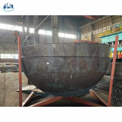 China Hoofden van de Koolstofstaal de Ellipsoïde Scheve Tank 2mm tot 300mm Titaniumlegering voor Boilers Te koop