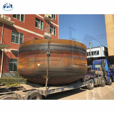 China Elliptische de Schotel Hoofdeinden van ASME SS316L voor Drukvat 300mm Te koop