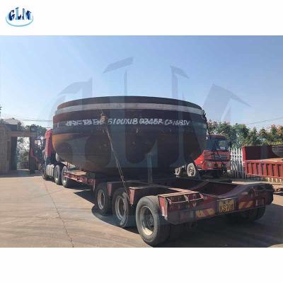 China 200mm 10mm Ellipsoidal Carbon Steel Dished Heads Pressure Vessel ASME for sale