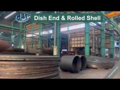 Pressure Vessel Shell Fabrication Pressure Vessel Plate Rolling