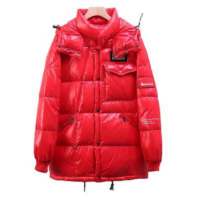 China High Quality Popular Couples Clothing Wind Proof Overcoat Breathable Bomber Quilted Long Down Jackets For Men And Women for sale