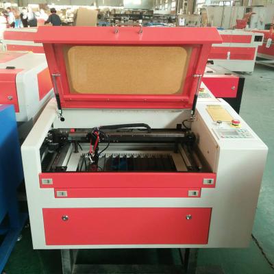 China 60w 80w Water Cooled Portable Laser Glass Cutting Machine 6040 CO2 Laser Cutting Machine for sale