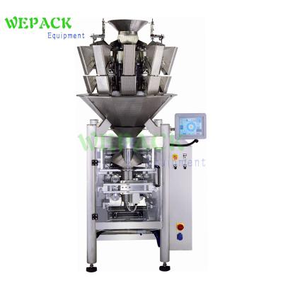 China Food 10 head multihead 0.8L weigher with packing machine for sale