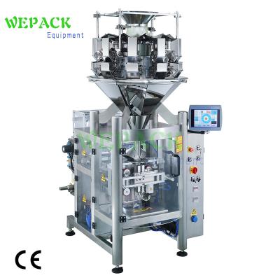 China 10 Head Food Weigher Food Multihead Weigher And Packaging Machine Packaging Machine for sale