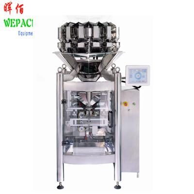 China CLOTHING New Model 14 Head Weigher Packing Machine Snacks Quickly Fry for sale