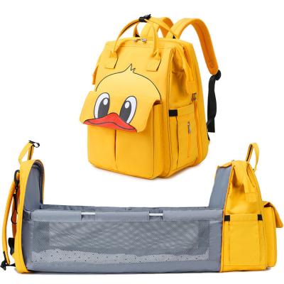 China 3 in 1 New Design 2022 Diaper Bag Organizer Custom Logo Waterproof 3 in 1baby Mom Diaper Bag Backpack for Outdoor Travel for sale