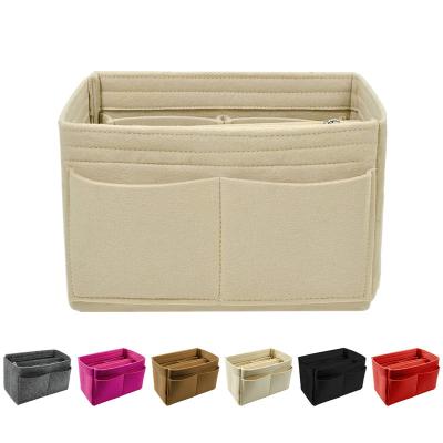 China Wholesale Water Resistant Diaper Bag Insert Purse Bag Organizer Insert Handbag for sale