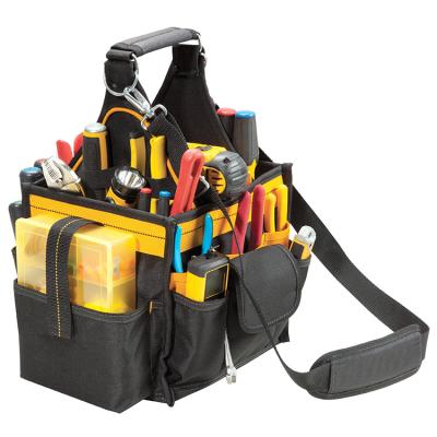 China Custom Large Multi Compartment Electrician Maintenance Factory Work Tool Pouch Durable Tool Bag for sale